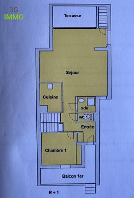 Appartement - 84 m² - 4 pièces