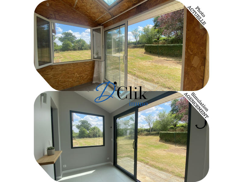 Maison - 93 m² - 3 pièces