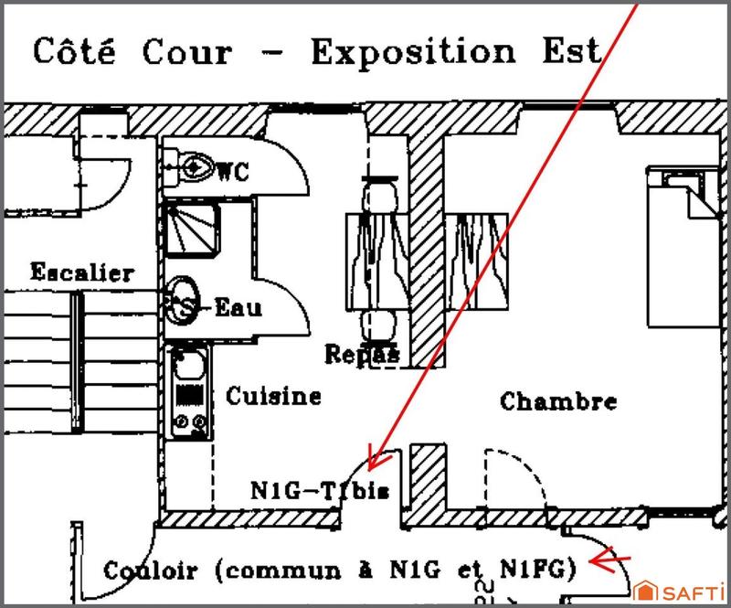 Appartement - 29 m² - 1 pièce