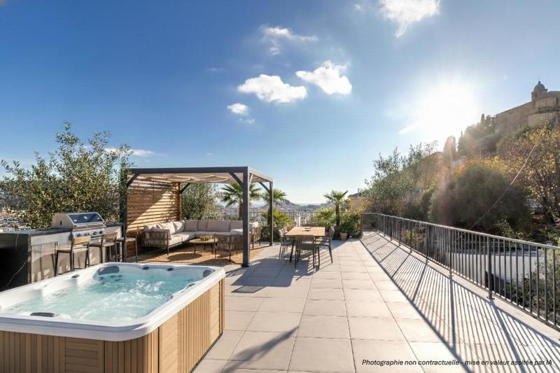 Penthouse - 77 m² - 4 pièces