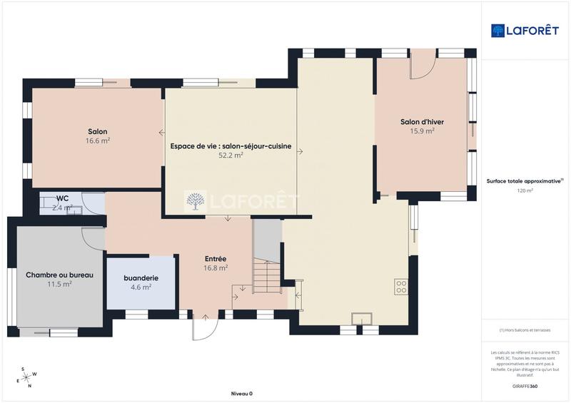 Maison contemporaine - 180 m² - 7 pièces