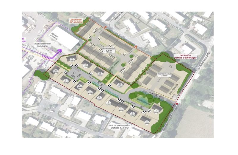 Terrain constructible - 420 m²