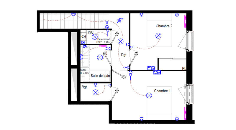 Appartement - 65 m² - 3 pièces