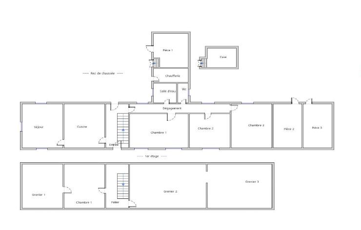 Maison - 155 m² - 6 pièces