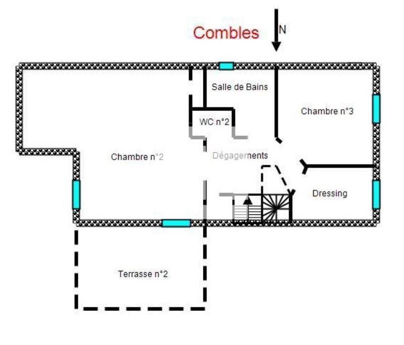 Appartement - 130 m² - 4 pièces
