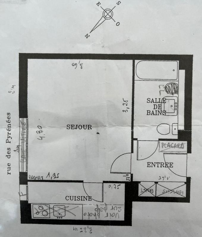 Appartement - 28 m² - 1 pièce