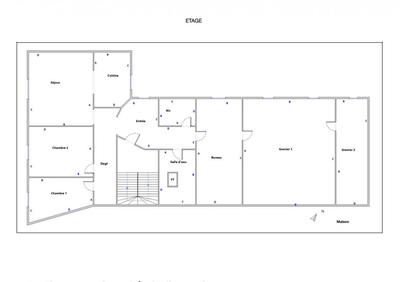 Immeuble - 200 m² - 1 pièce
