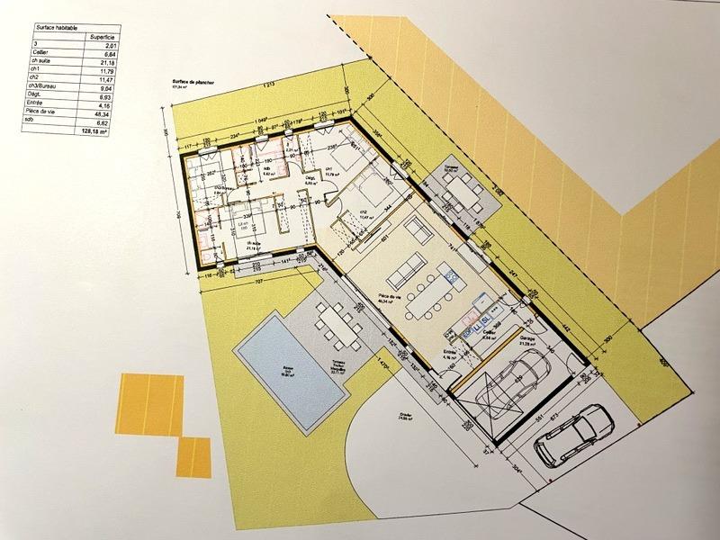 Maison - 128 m² - 5 pièces