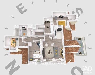 Appartement - 83 m² - 4 pièces