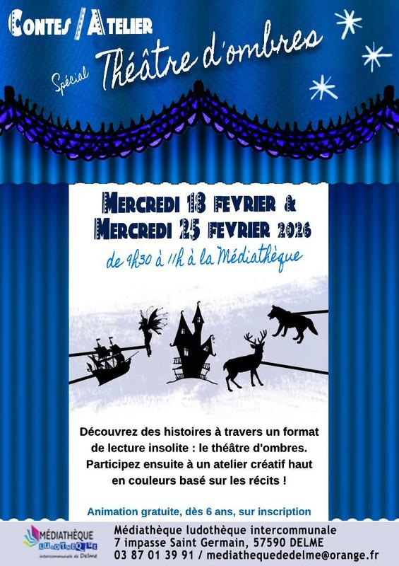 Contes / Atelier - Théâtre d'ombres