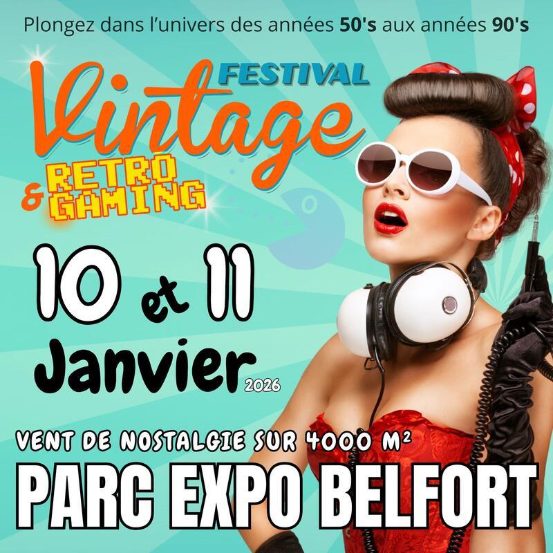Market vintage et retrogaming de belfort