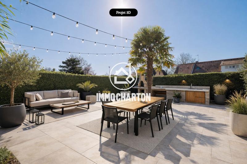 Maison - 128 m² - 8 pièces