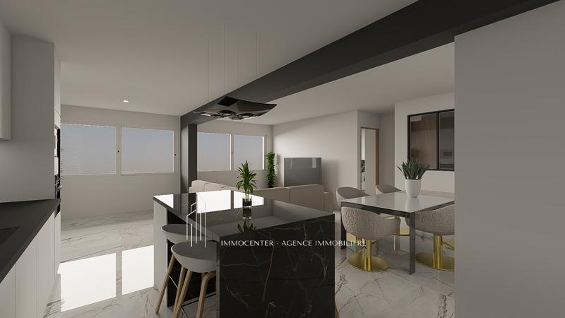 Appartement - 95 m² - 3 pièces