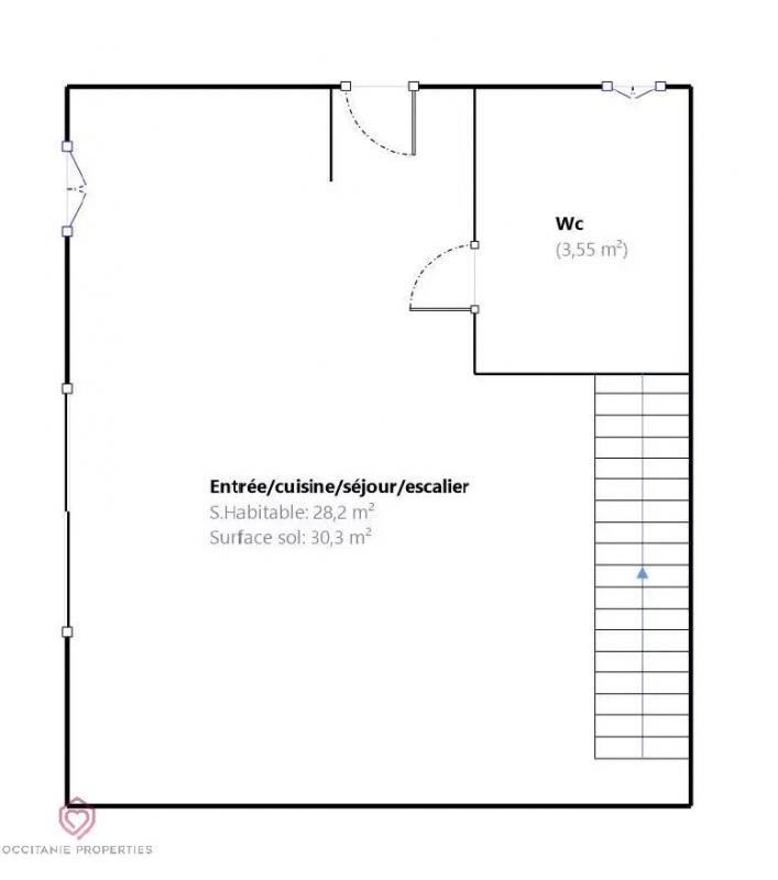 Maison - 93 m² - 6 pièces