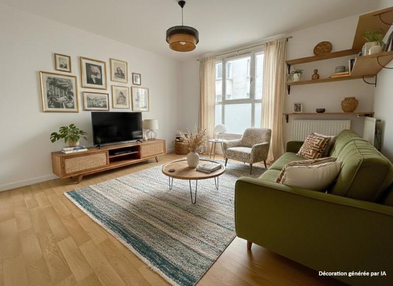 Appartement - 65 m² - 3 pièces