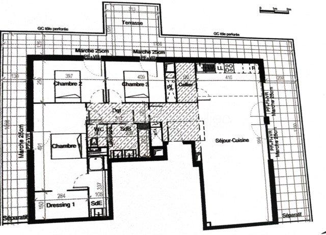 Appartement - 102 m² - 4 pièces