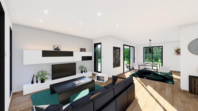 Maison - 113 m² - 4 pièces