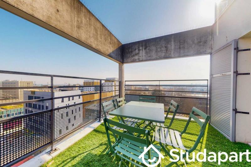 Chambre - 10 m² - 1 pièce