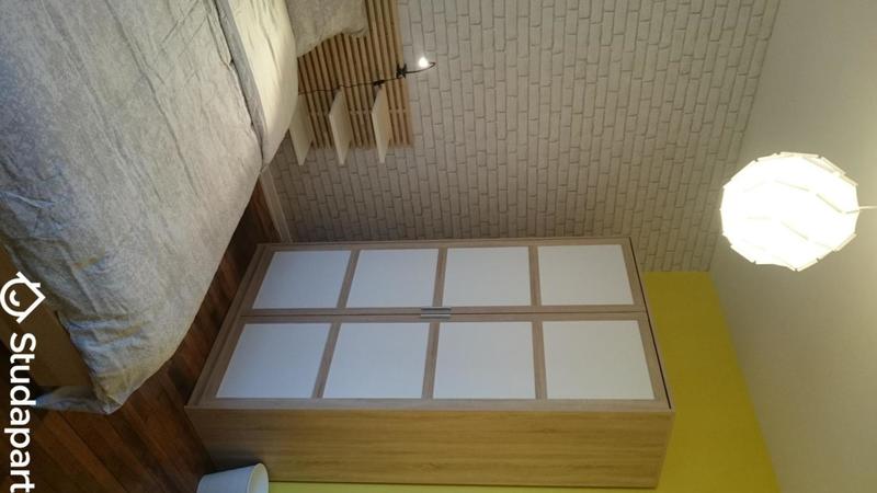 Chambre - 9 m² - 1 pièce