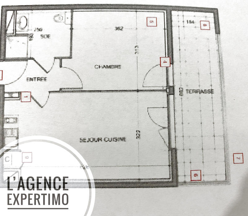 Appartement - 39 m² - 2 pièces