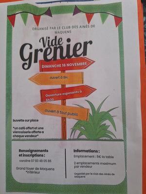 Vide grenier