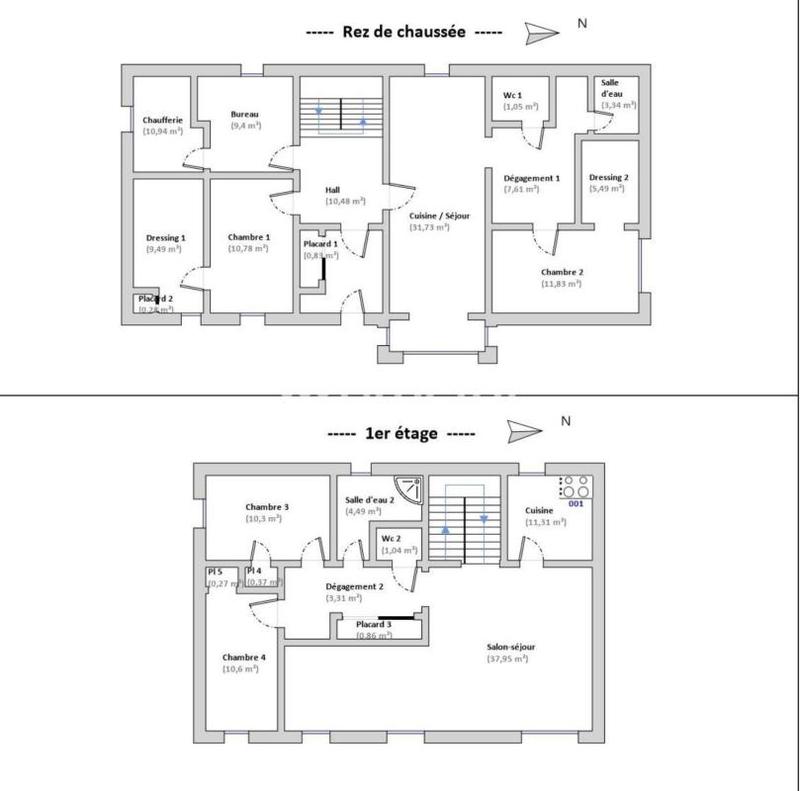 Pavillon - 183 m² - 9 pièces