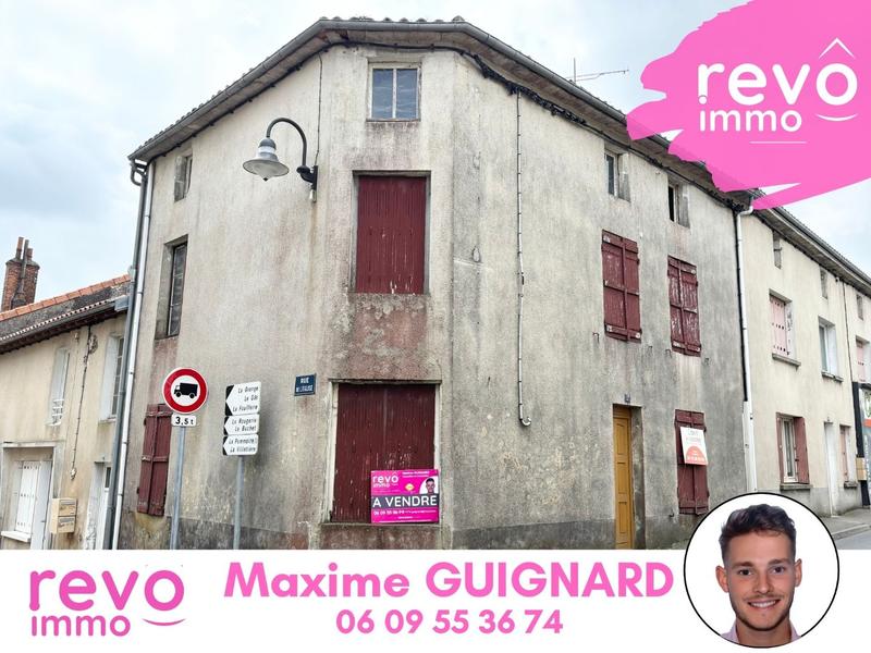 Maison ancienne - 140 m² - 3 pièces