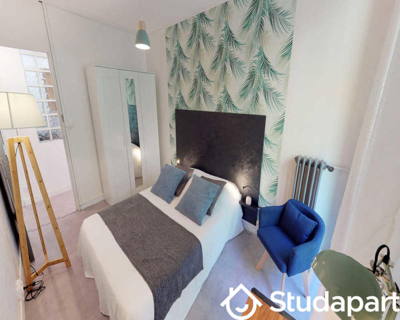 Chambre - 60 m² - 1 pièce