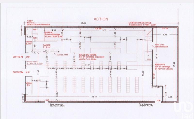 Local commercial - 798 m²