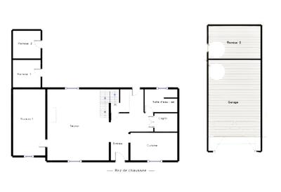 Maison - 100 m² - 5 pièces