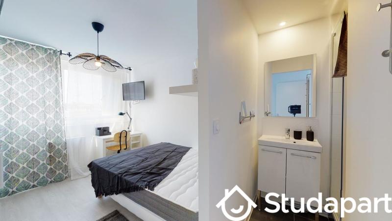 Chambre - 11 m² - 1 pièce