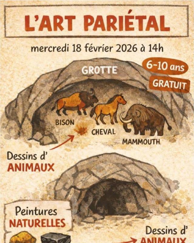 Apprends à peindre comme à la Préhistoire !