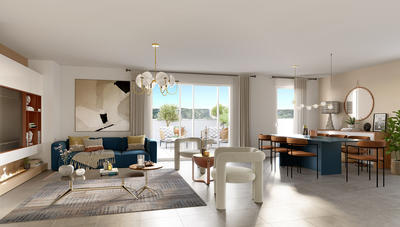 Appartement - 36 m² - 2 pièces