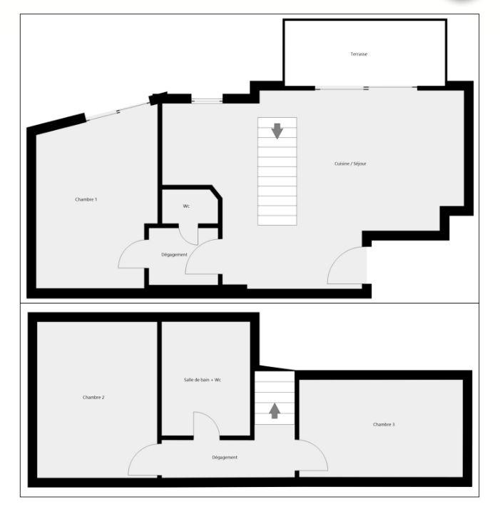 Duplex - 81 m² - 4 pièces