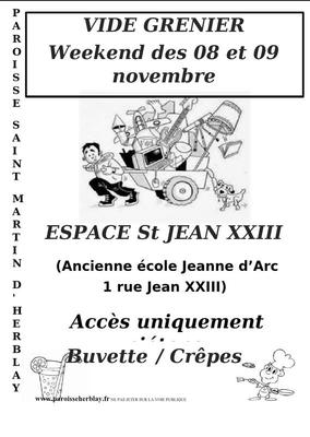 Vide grenier de la paroisse