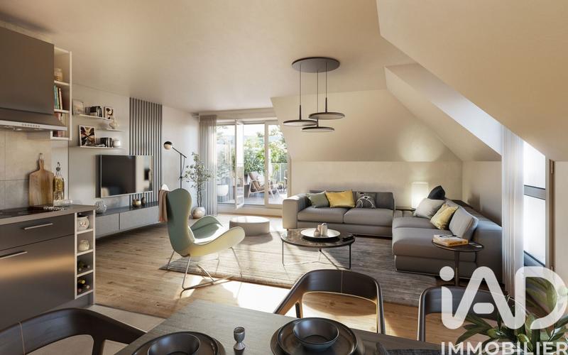 Appartement - 90 m² - 4 pièces