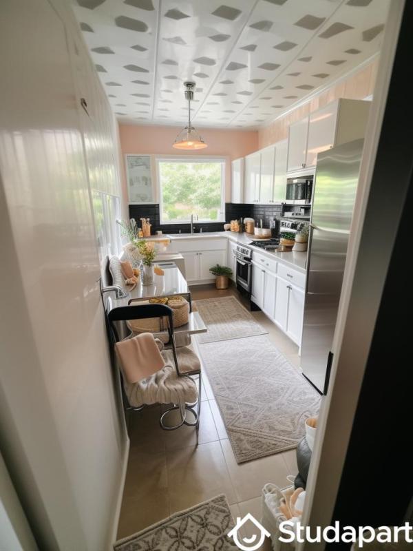 Chambre - 10 m² - 1 pièce