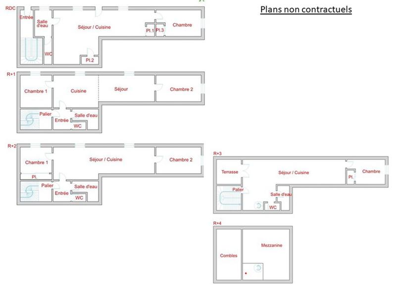Immeuble - 195 m² - 10 pièces