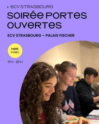 L'Ecv Strasbourg en Soirée Portes Ouvertes (Spo) !