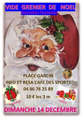 Vide grenier de noël