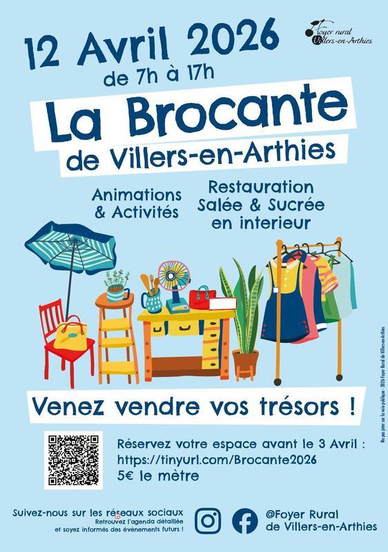 La brocante de villers en arthies