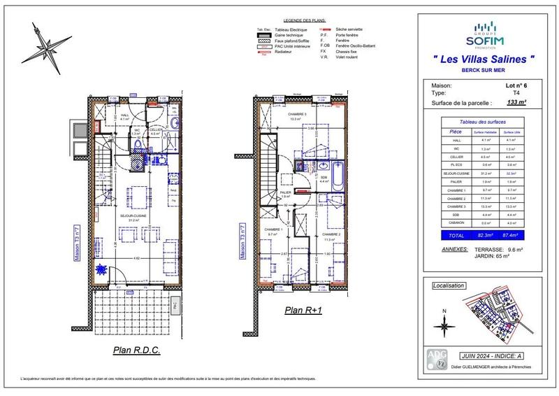 Maison - 82 m² - 4 pièces