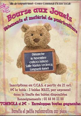 Bourse aux jouets, vêtements et articles de puériculture