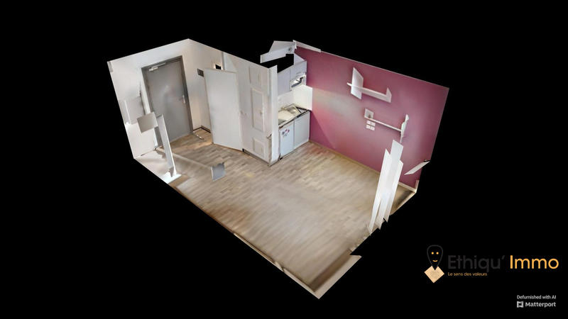 Appartement - 19 m² - 1 pièce