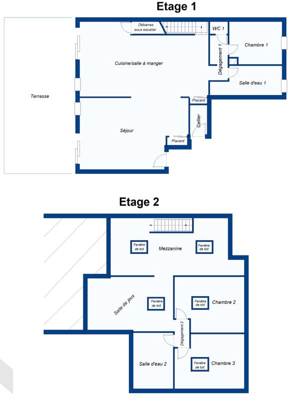 Duplex - 144 m² - 5 pièces