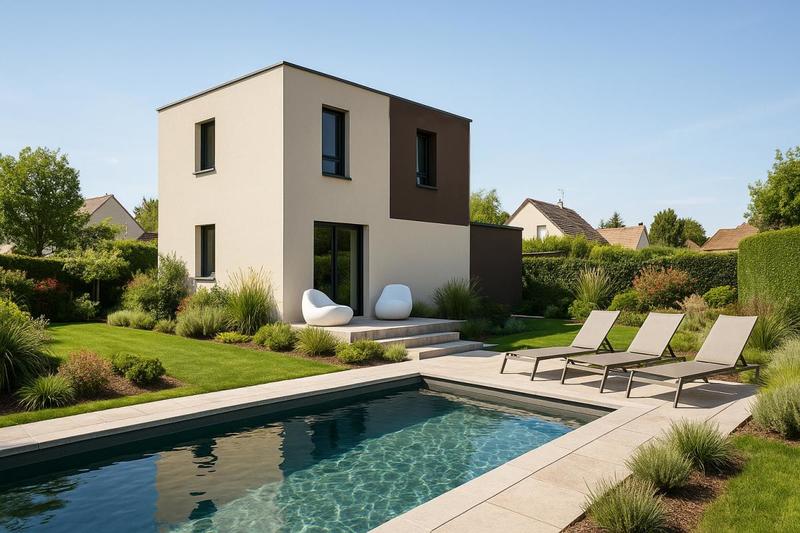 Maison - 90 m² - 5 pièces