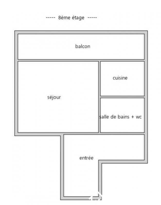 Appartement - 34 m² - 1 pièce