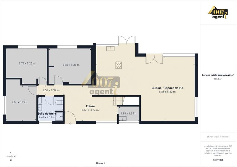 Maison - 158 m² - 6 pièces