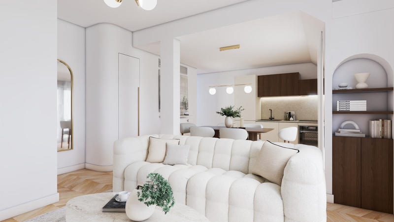 Appartement - 60 m² - 3 pièces