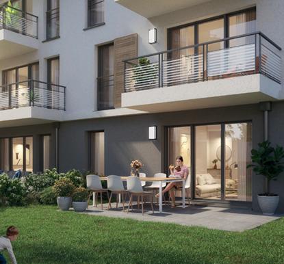 Appartement - 59 m² - 2 pièces